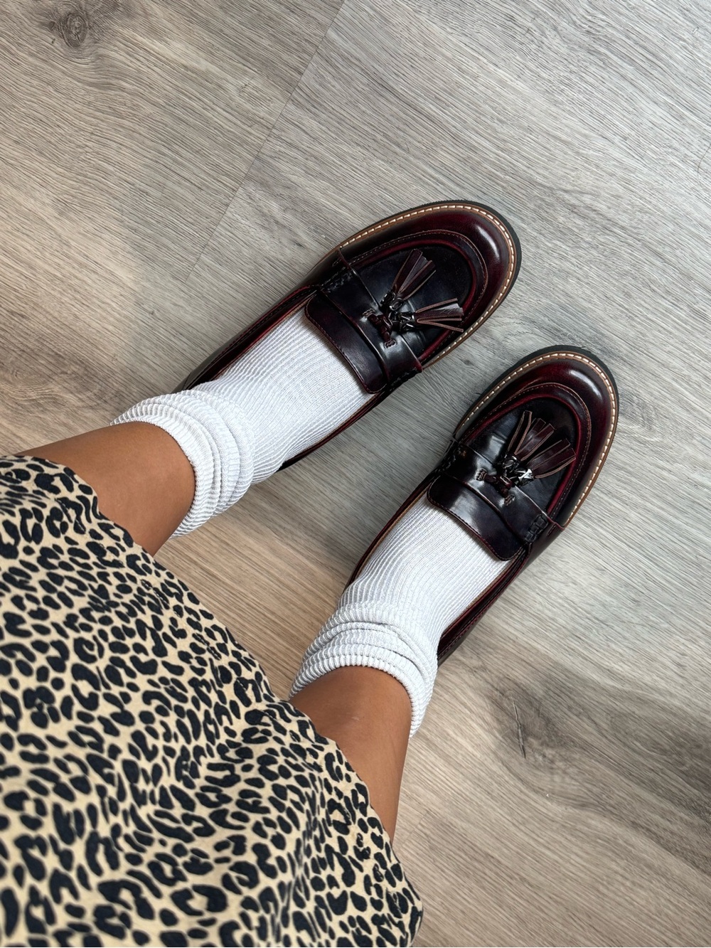 Naturalizer Penny Loafers in Deep Burgundy | Women’s Size 9.5